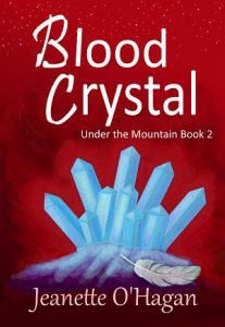 Cover of Blood Crystal by Jeanette O'Hagan